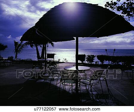 outdoors, tropical, sky, water, sea, restaurant View Large Photo Image Stock Photo - outdoors, tropical, sky, water, sea, restaurant. Fotosearch
