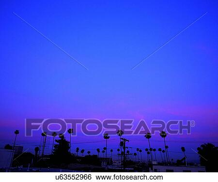 Stock Photograph - outdoors, tropical, sky, water, sea, sunset. Fotosearch