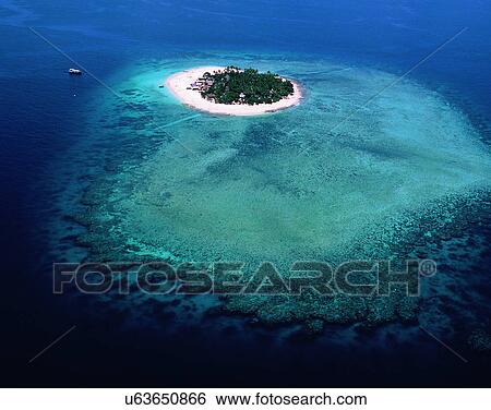 Stock Photograph - outdoors, tropical, sky, water, sea, island. Fotosearch