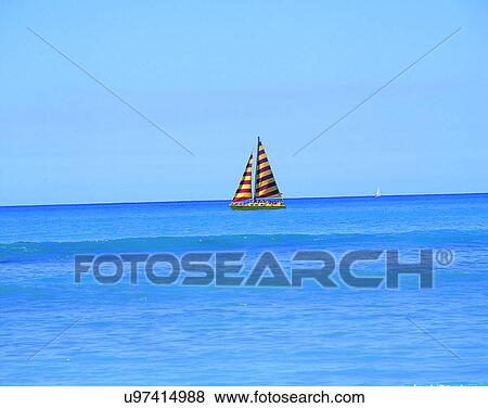 Pacific Ocean, islands, scenery, outdoors, sky, water View Large Photo Image Stock Photo - Pacific Ocean, islands, scenery, outdoors, sky, water. Fotosearch