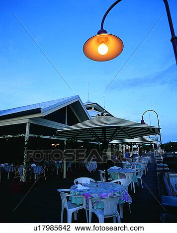 restaurant, outdoors, café, people, pier, Australia View Large Photo Image Stock Image - restaurant, outdoors, café, people, pier, Australia. Fotosearch