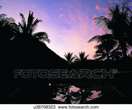 scenery, Australia, sky, sunset, silhouette, lights View Large Photo Image Stock Image - scenery, Australia, sky, sunset, silhouette, lights. Fotosearch