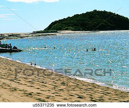 scenery, Australia, water, sky, beach, swimming View Large Photo Image Stock Photography - scenery, Australia, water, sky, beach, swimming. Fotosearch
