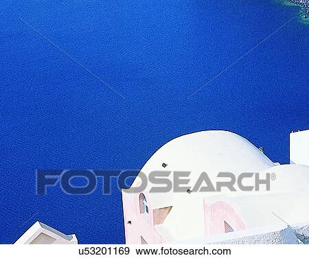 sea, outdoors, water, aerial view, building, Aegean sea View Large Photo Image Stock Photo - sea, outdoors, water, aerial view, building, Aegean sea. Fotosearch