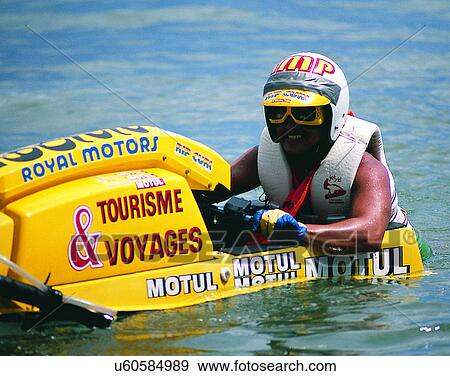 sport, outdoors, water, watersports, machines, person View Large Photo Image Stock Photo - sport, outdoors, water, watersports, machines, person. Fotosearch