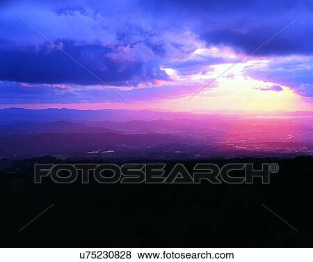 sun light, sun, sky, clouds, outdoors, sunset View Large Photo Image Stock Photo - sun light, sun, sky, clouds, outdoors, sunset. Fotosearch
