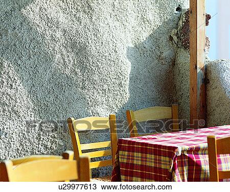 tablecloth, outdoors, table, corner, restaurant, Aegean sea View Large Photo Image Stock Image - tablecloth, outdoors, table, corner, restaurant, Aegean sea. Fotosearch