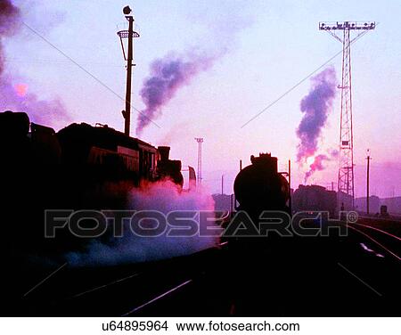 train, travel, transportation, outdoors, station, dusk View Large Photo Image Picture - train, travel, transportation, outdoors, station, dusk. Fotosearch