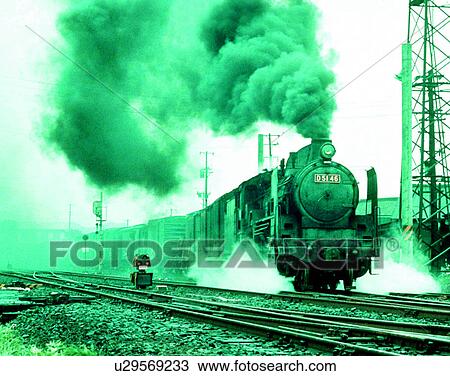 train, travel, transportation, outdoors, daylight, station smoke View Large Photo Image Stock Image - train, travel, transportation, outdoors, daylight, station smoke. Fotosearch