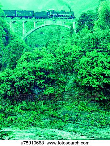 train, travel, transportation, outdoors, daylight, bridge View Large Photo Image Stock Image - train, travel, transportation, outdoors, daylight, bridge. Fotosearch