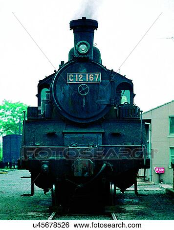 Stock Photograph - train, travel, transportation, outdoors, daylight. Fotosearch