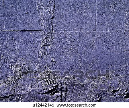 Stock Photography - wall, close-up, repaired, purple. Fotosearch