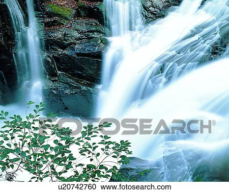 waterfall, nature, outdoors, rocks, sunlight, plants View Large Photo Image Stock Image - waterfall, nature, outdoors, rocks, sunlight, plants. Fotosearch