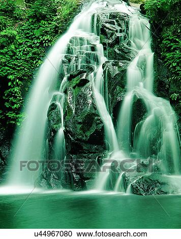 waterfall, nature, outdoors, rocks, trees, sunlight View Large Photo Image Stock Image - waterfall, nature, outdoors, rocks, trees, sunlight. Fotosearch