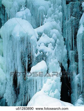 waterfall, nature, outdoors, rocks, winter, snow View Large Photo Image Stock Image - waterfall, nature, outdoors, rocks, winter, snow. Fotosearch