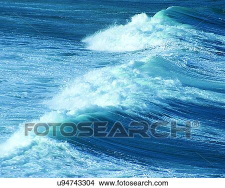waves, water, outdoors, daylight, white, blue View Large Photo Image Picture - waves, water, outdoors, daylight, white, blue. Fotosearch