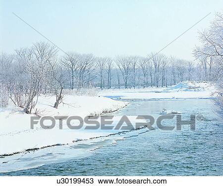 winter, nature, scenery, outdoors, snow, water View Large Photo Image Stock Image - winter, nature, scenery, outdoors, snow, water. Fotosearch