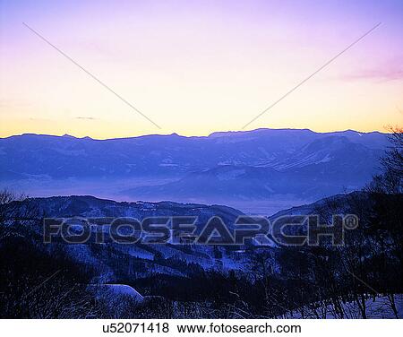 Stock Photo - winter, nature, scenery, outdoors, snow, trees. Fotosearch