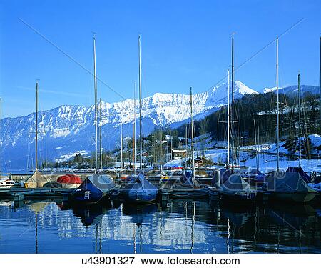 winter, snow, outdoors, sky, buildings, mountains View Large Photo Image Stock Photo - winter, snow, outdoors, sky, buildings, mountains. Fotosearch