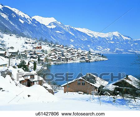 winter, snow, outdoors, sky, buildings, mountains View Large Photo Image Stock Photograph - winter, snow, outdoors, sky, buildings, mountains. Fotosearch