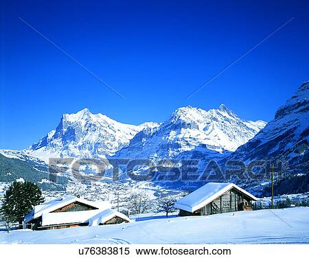 winter, snow, outdoors, sky, buildings, mountains View Large Photo Image Stock Photography - winter, snow, outdoors, sky, buildings, mountains. Fotosearch
