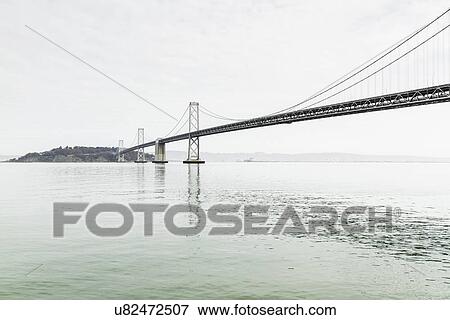 Stock Photo - Bay Bridge, San Francisco, California. Fotosearch