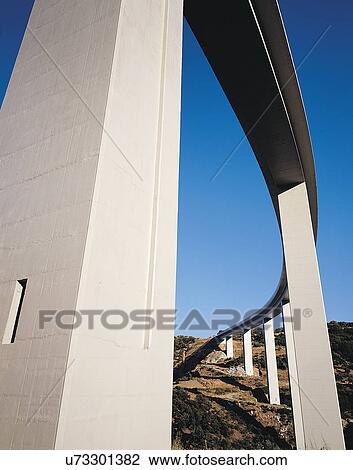 Stock Image - Bridge low angle, Mamoiada, Sardinia, Italy. Fotosearch