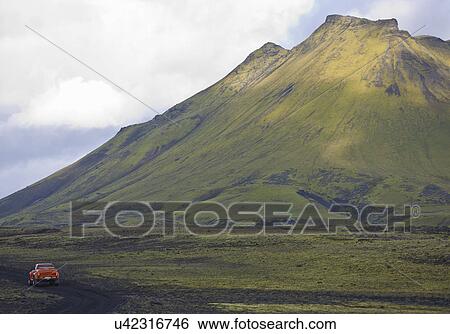 Customised SUV driving on the Icelandic highlands, Fjallabak, Iceland View Large Photo Image Stock Photograph - Customised SUV driving on the Icelandic highlands, Fjallabak, Iceland. Fotosearch
