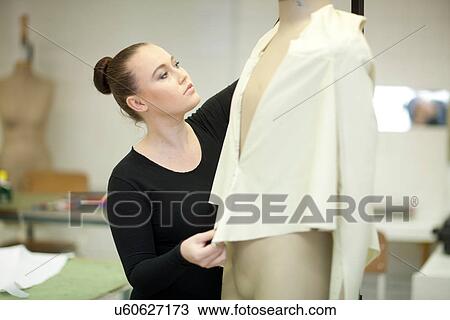 Fashion design student in class View Large Photo Image Stock Image - Fashion design student in class. Fotosearch