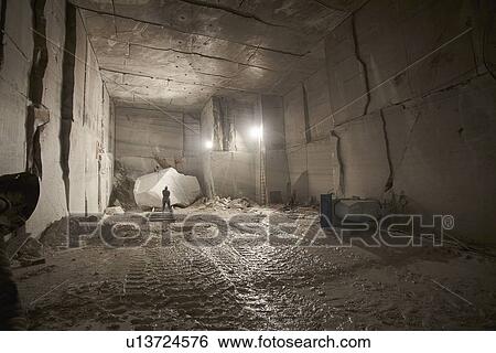 Inside a marble quarry View Large Photo Image Stock Photograph - Inside a marble quarry. Fotosearch