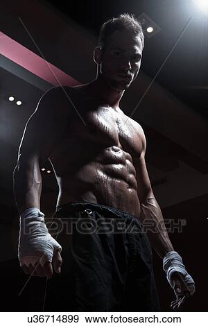 Kick boxer View Large Photo Image Stock Photo - Kick boxer. Fotosearch