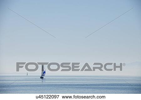 Stock Photo - Lake Lausanne, Switzerland. Fotosearch