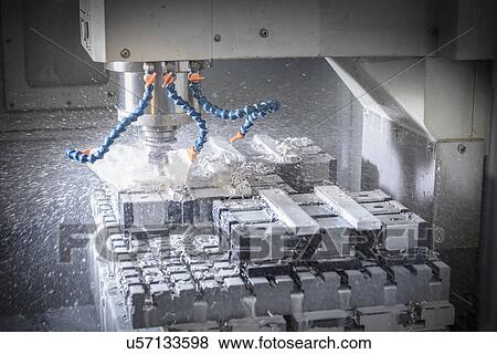 Lathe cutting components in factory View Large Photo Image Stock Photo - Lathe cutting components in factory. Fotosearch