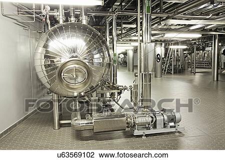Machinery in a brewery View Large Photo Image Stock Image - Machinery in a brewery. Fotosearch