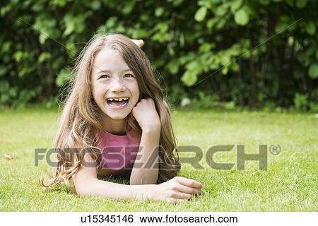 Portrait of girl laughing View Large Photo Image Stock Photograph - Portrait of girl laughing. Fotosearch