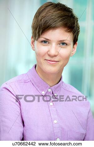 Portrait of young woman View Large Photo Image Stock Image - Portrait of young woman. Fotosearch