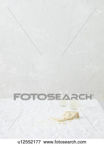 Still life with parmesan and white wine View Large Photo Image Stock Photo - Still life with parmesan and white wine. Fotosearch