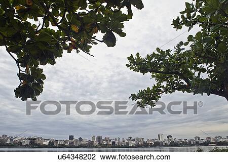 View of Rio de Janeiro across Sky Lake, Brazil View Large Photo Image Stock Image - View of Rio de Janeiro across Sky Lake, Brazil. Fotosearch