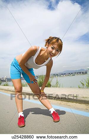 Beach, Exercising, Yoga, Body Care, Body Conscious, Fitness, Asian Ethnicity View Large Photo Image Stock Image - Beach, Exercising, Yoga, Body Care, Body Conscious, Fitness, Asian Ethnicity. Fotosearch