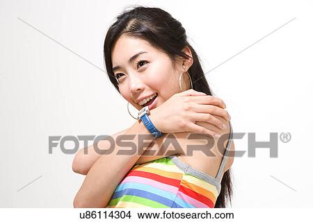 Bonding, Young Women, Togetherness, Relaxation, Young Adult, Asian Ethnicity View Large Photo Image Picture - Bonding, Young Women, Togetherness, Relaxation, Young Adult, Asian Ethnicity. Fotosearch