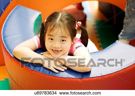Picture - Indoors, Day, Play School, School, Education, Learning, Childhood. Fotosearch