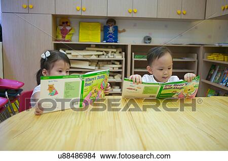 Indoors, Day, Play School, School, Education, Learning, Childhood View Large Photo Image Picture - Indoors, Day, Play School, School, Education, Learning, Childhood. Fotosearch