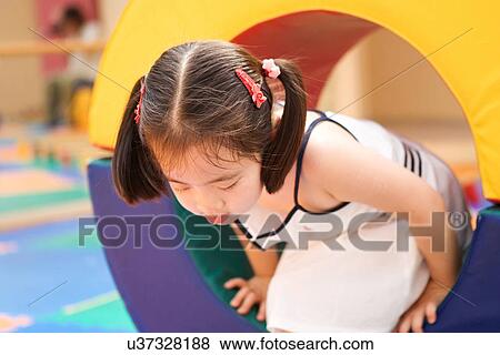 Stock Photo - Indoors, Day, Play School, School, Education, Learning, Childhood. Fotosearch