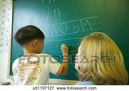 Stock Photo - Indoors, Day, Play School, School, Education, Learning, Childhood. Fotosearch