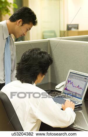Stock Image - Occupation, Profession, Indoors, Urban, Lifestyles, Day, Formal Clothing. Fotosearch