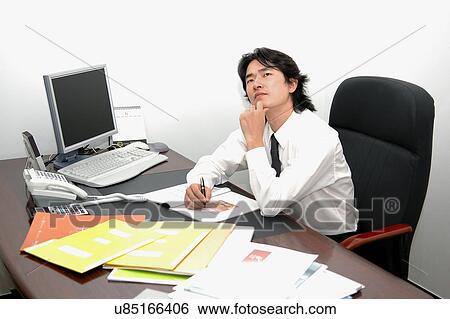 Stock Photograph - Occupation, Profession, Indoors, Urban, Lifestyles, Day, Formal Clothing. Fotosearch