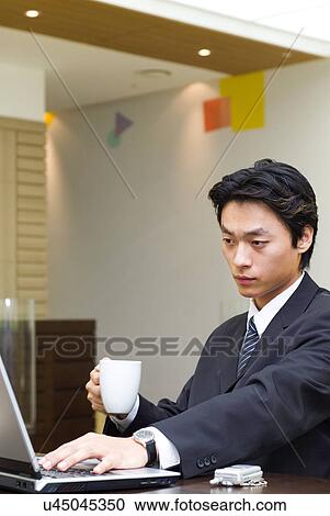 Stock Image - Occupation, Profession, Urban, Lifestyles, Day, Office, Formal Clothing. Fotosearch
