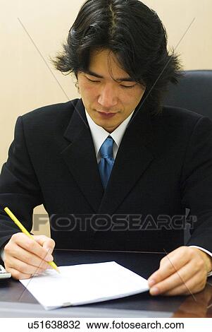 Stock Image - Occupation, Profession, Urban, Lifestyles, Day, Office, Formal Clothing. Fotosearch