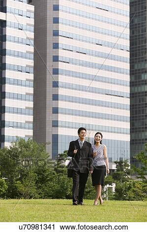 Stock Image - Occupation, Profession, Urban, Lifestyles, Day, Office, Formal Clothing. Fotosearch