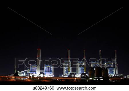 Outdoors, Day, Dusk, Engineering, Industrial, Crane, Sky View Large Photo Image Stock Image - Outdoors, Day, Dusk, Engineering, Industrial, Crane, Sky. Fotosearch